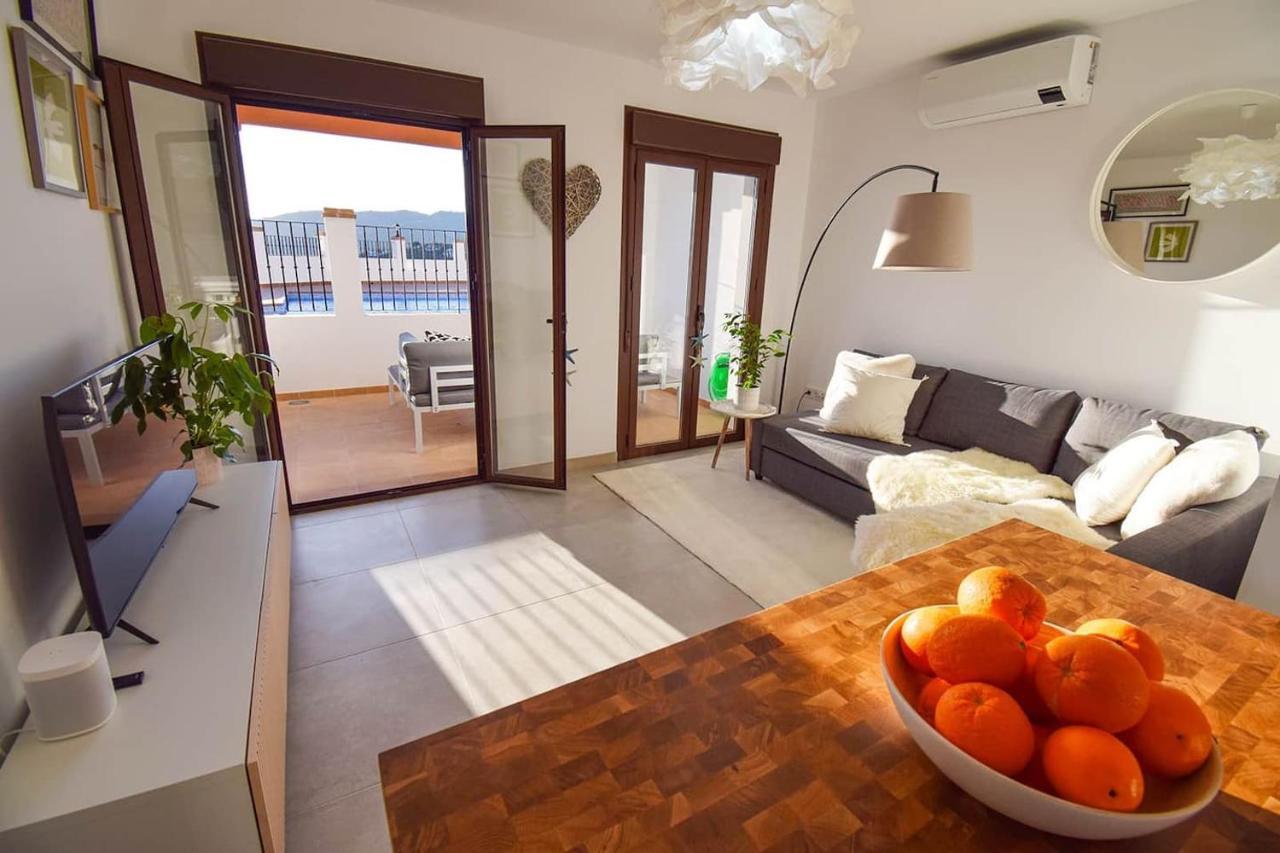 Casita Frigiliana - Stunning New Apartment With Views With Private Parking Space Eksteriør bilde