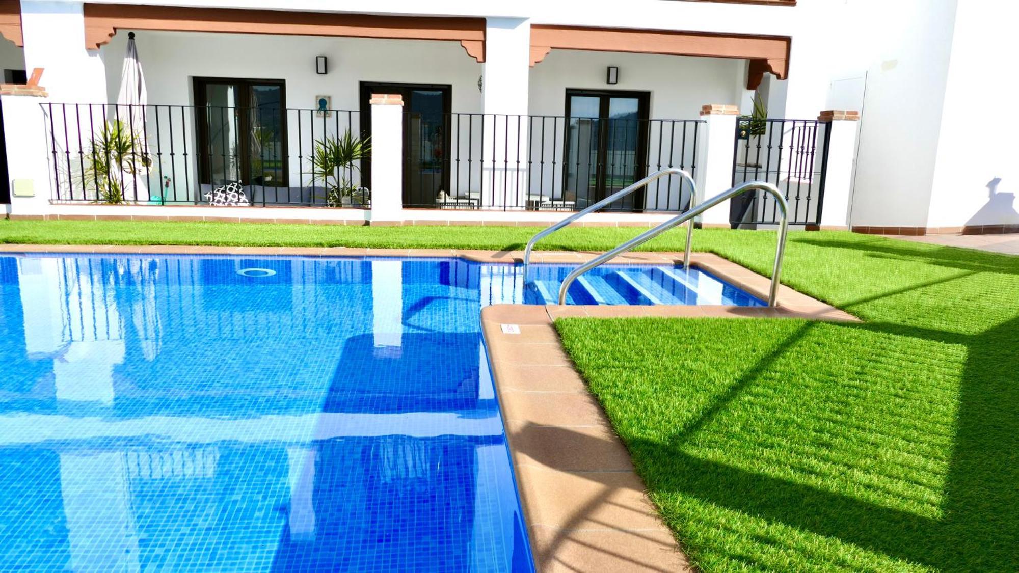 Casita Frigiliana - Stunning New Apartment With Views With Private Parking Space Eksteriør bilde
