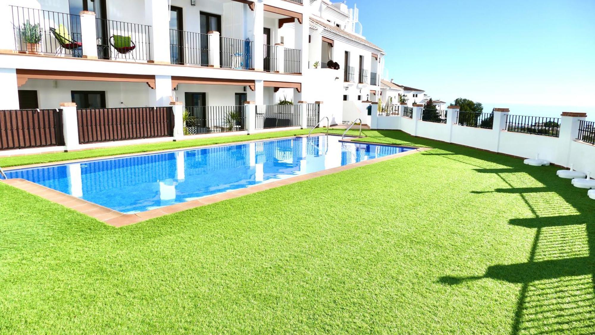 Casita Frigiliana - Stunning New Apartment With Views With Private Parking Space Eksteriør bilde